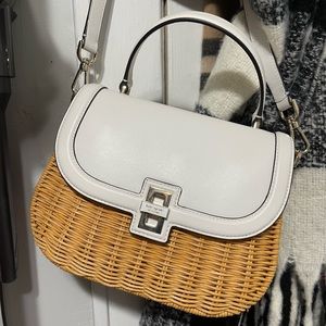 Kate Spade Rattan Crossbody